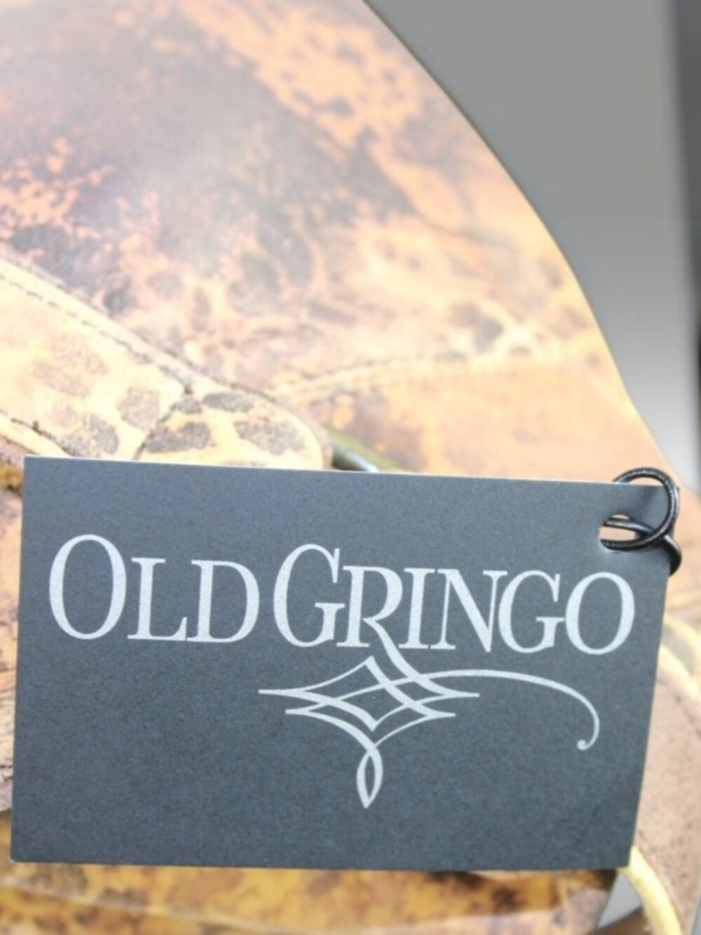 Old Gringo Abilene GT Leopardito Distressed Suede Leather Messenger Bag (NWT) - Picture 9 of 11